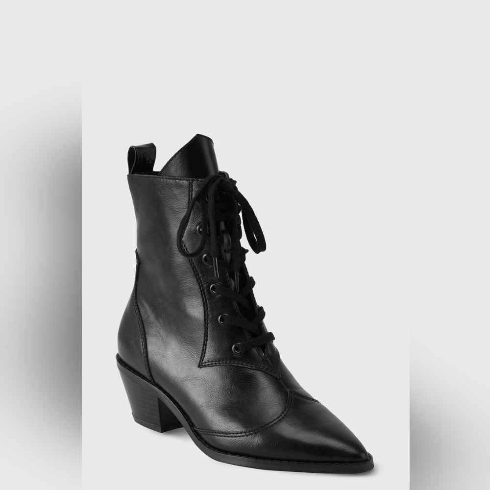 Killstar Raven Pointed-Toe Bootie